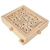 Adult Kid Wooden Educational Maze Brain Training Board Game Educational Toy