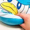 MORIPiLO Pokemon Körper Squishy und Squishy Gesicht Weich und Weich zum Plüsch Nickerchen Morishita Kissen Kissen, (Weiches Kissen), Berühren, Spielzeug, Kissen, Blau,