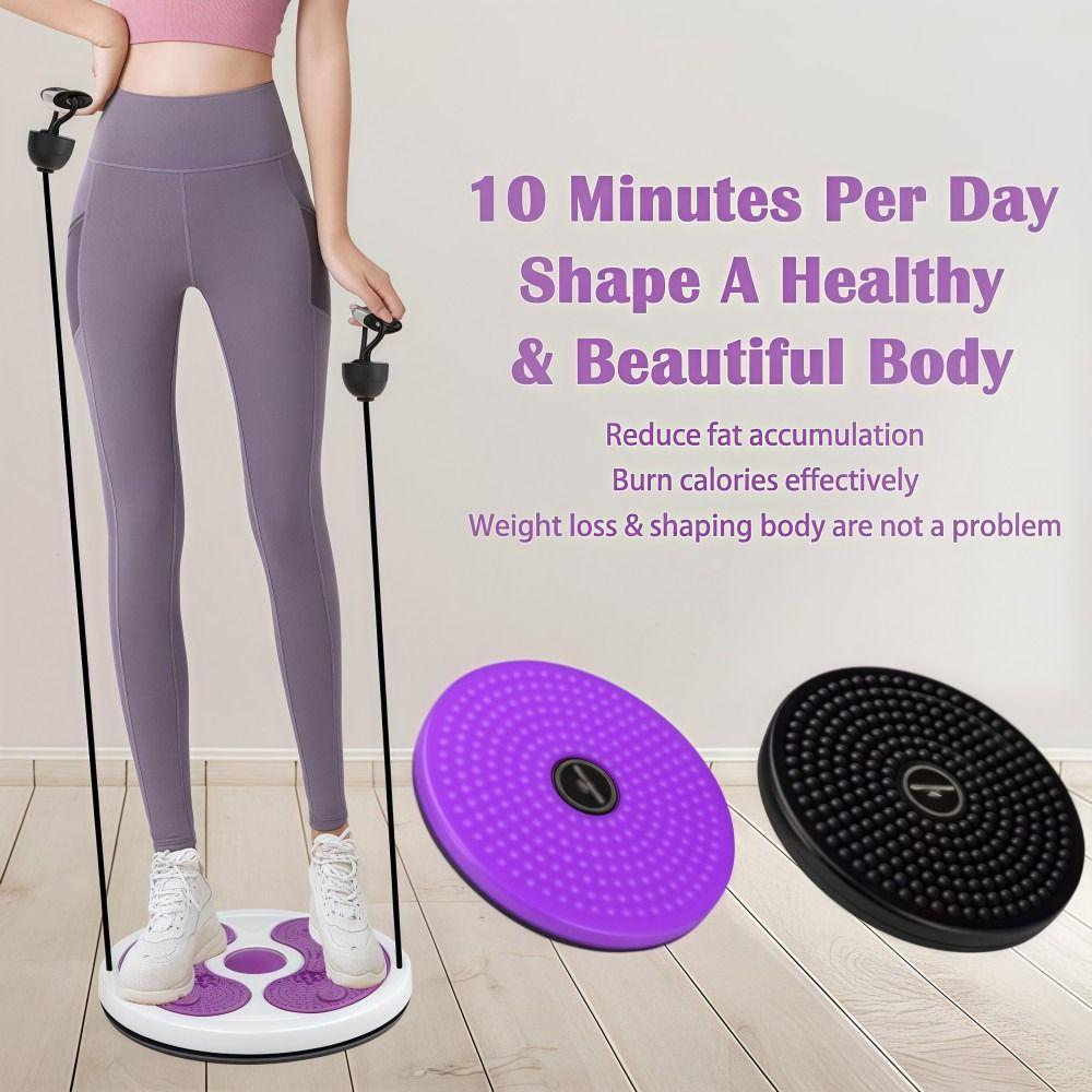 Multifunctional Waist Twisting Massage Turntable Portable Foot Massager  Home Fitness