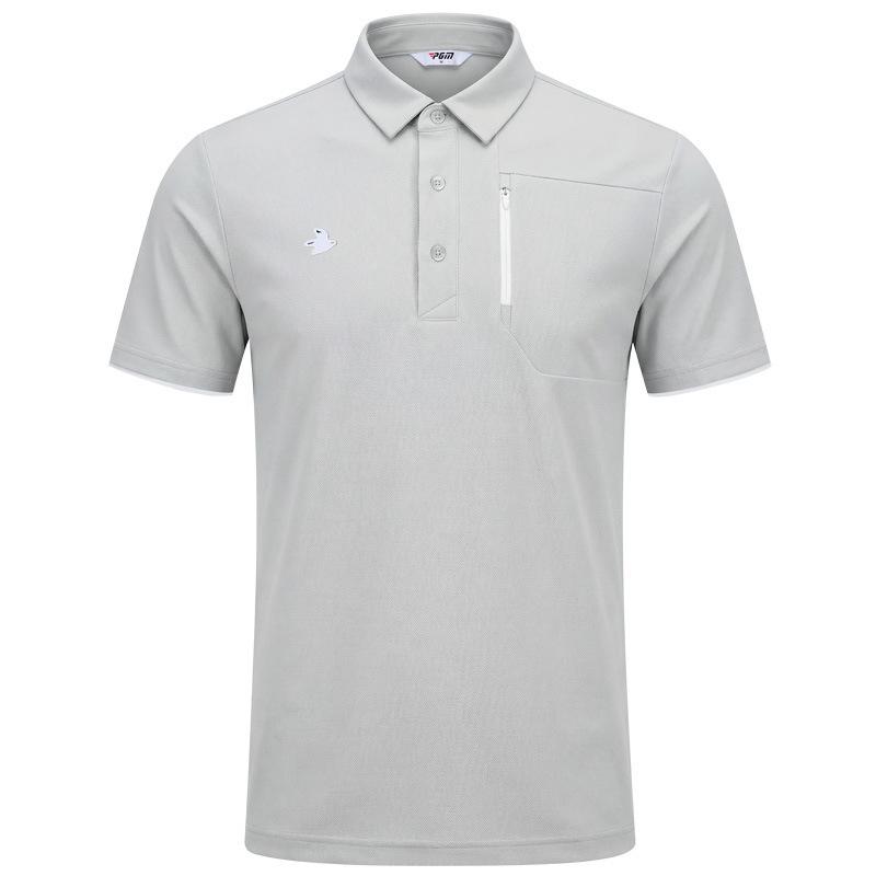 PGM2026 Men's Quick Dry Short Sleeve Polo Shirt for Golf