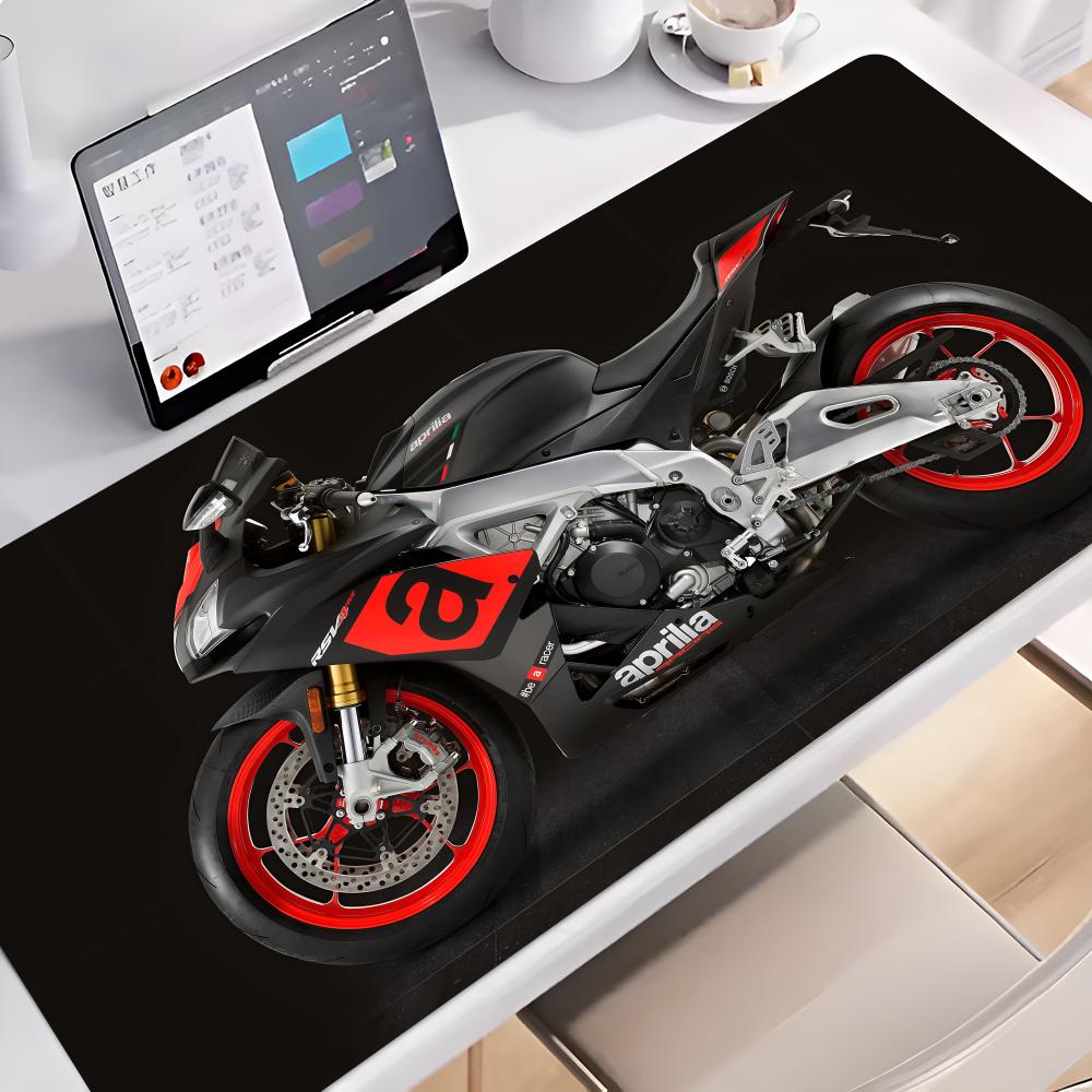 M-Motorcycle Logo A-Aprilia Mouse Pad Anime game mause pads cs lol XXL Home HD Computer Desk Mats Carpet Gamer Office Laptop Sof