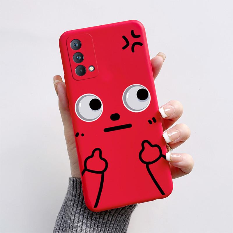 Soft TPU Case For Realme GT Master Edition Cover Cute Cartoon Funny Cat Bumper Capa Coque For OPPO Realme Q3 Pro Carnival Fundas