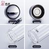 Heenoor Portable Double-Layer Glass Tea Infuser Bottle