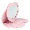 SHOBIDO - Chiikawa Heart Shaped Fabric Portable Mirror (Peach Series)