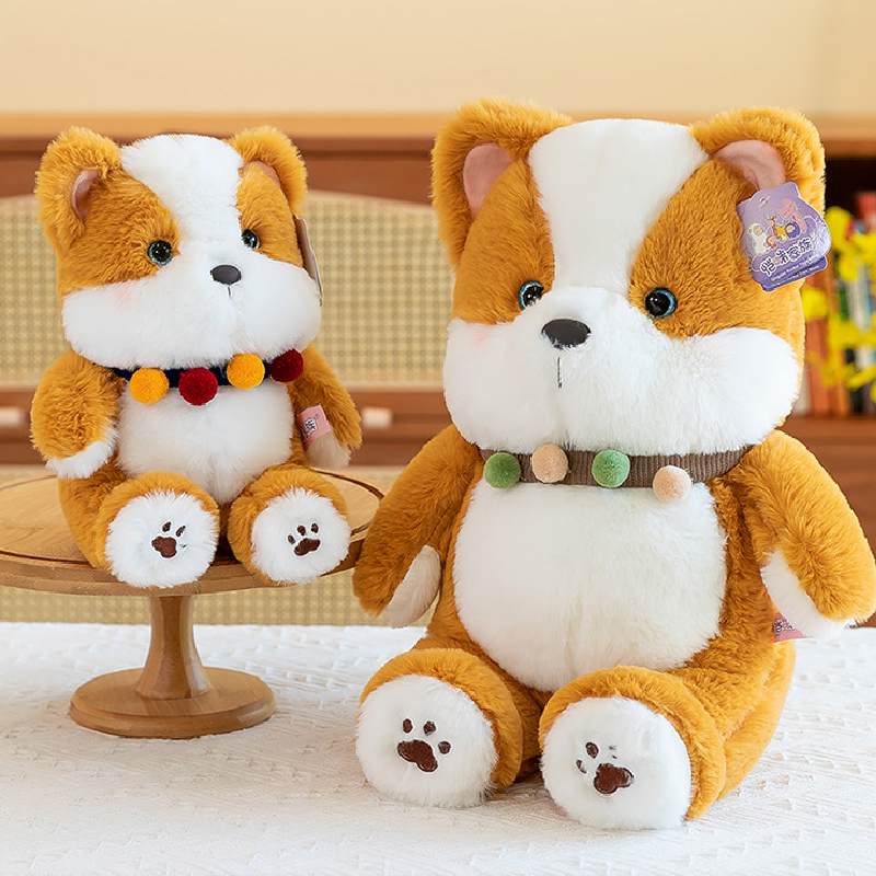Loveliness Plush Dog Toy Doll Gift Soft Comfortable Cartoon Animal Pp Cotton