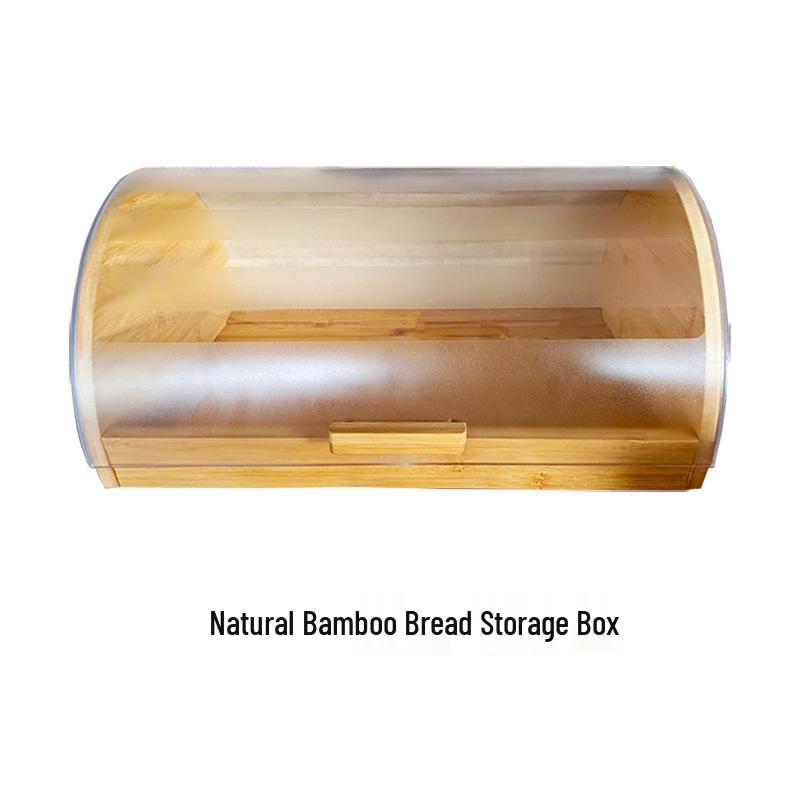 Bamboo Pastry Organizer with Acrylic Lid