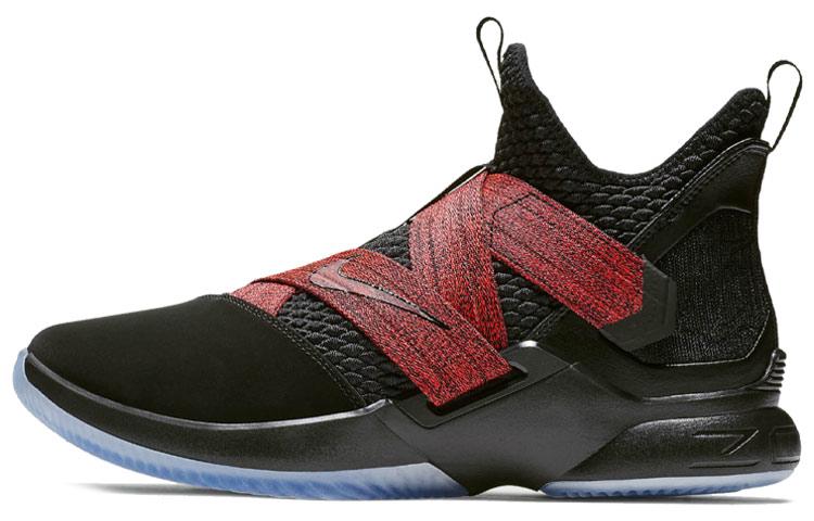 

Nike LeBron Zoom Soldier 12 Black Red AO2609-003 45