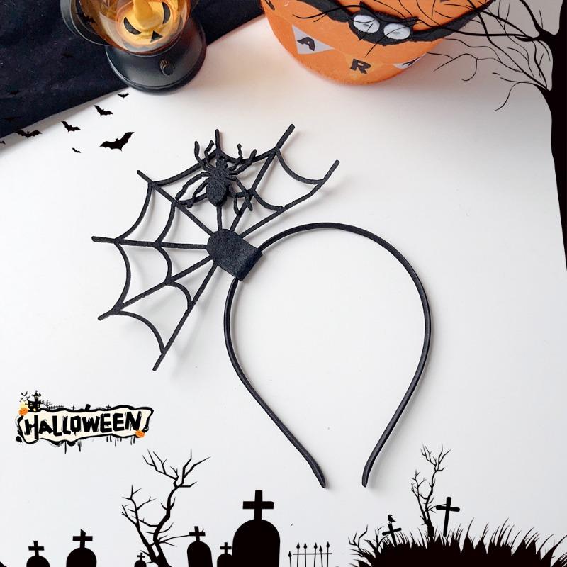 Halloween Funny Pumpkin Ghost Bat Side Clip Top Clip Festive Atmosphere Hair Accessory