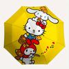 1pc Hello Kitty Autumn Harvest Umbrella with Plastic Handle,Suitable for All Seasons Home Travel Outdoor UmbrellaSanlio116
