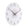 12/14 Inch Silent Non Ticking Wall Clock Wooden Clock Modern Wall Clocks Decorative for Home Living Room Bedroom Office Kitchen