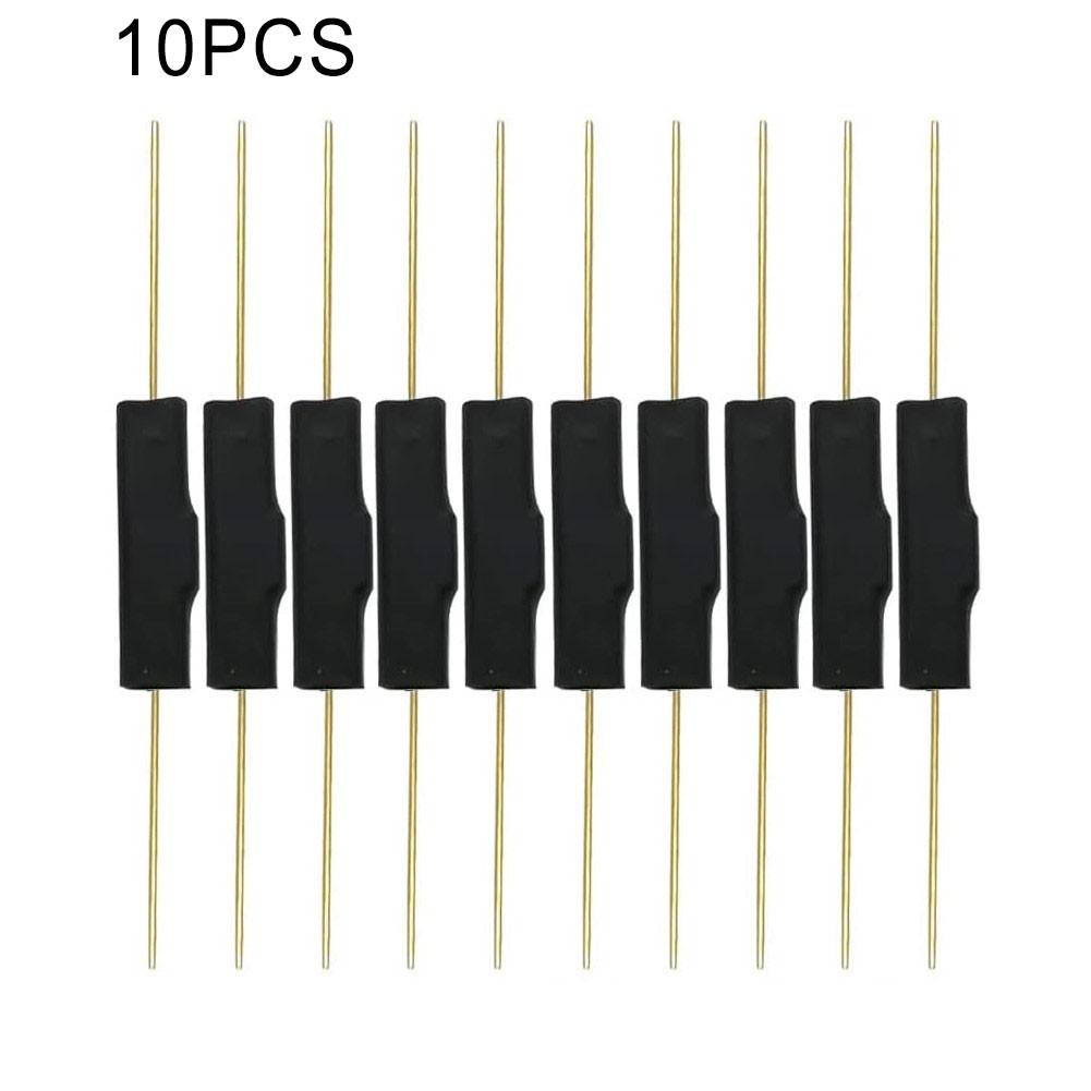 Reed Switch 14.2mm Length 3.3mm Diameter Black Induction
