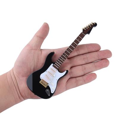Miniaturní model elektrické kytary na hudební nástroj Miniaturní displej modelu kytar a kvalitní pouzdro