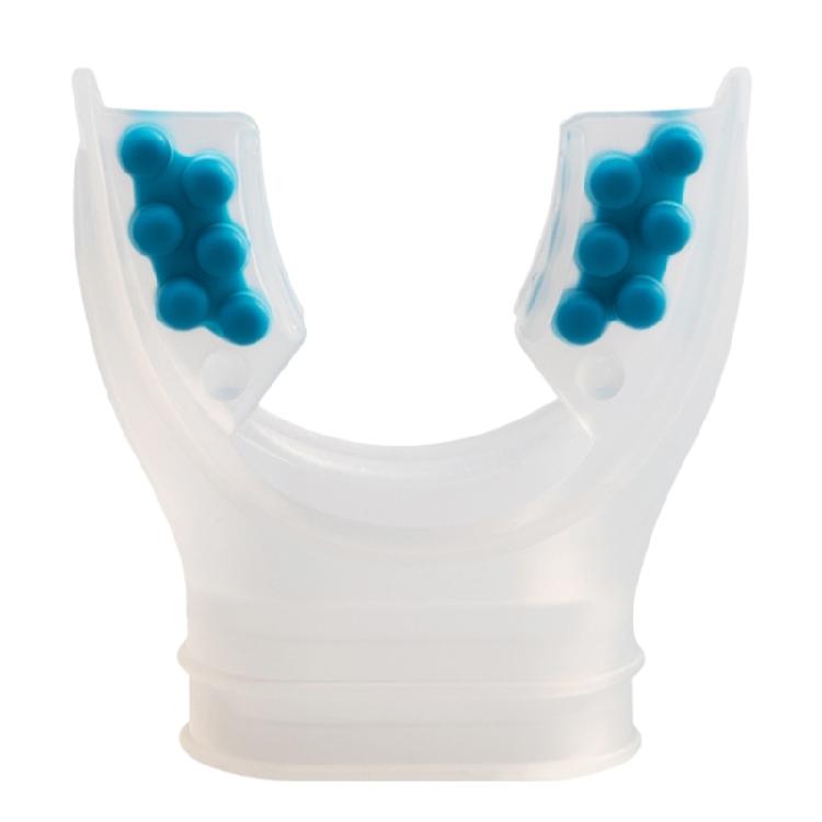 Silicone Diving Mouthpiece With Small Dots Under-water Breathing Accessories