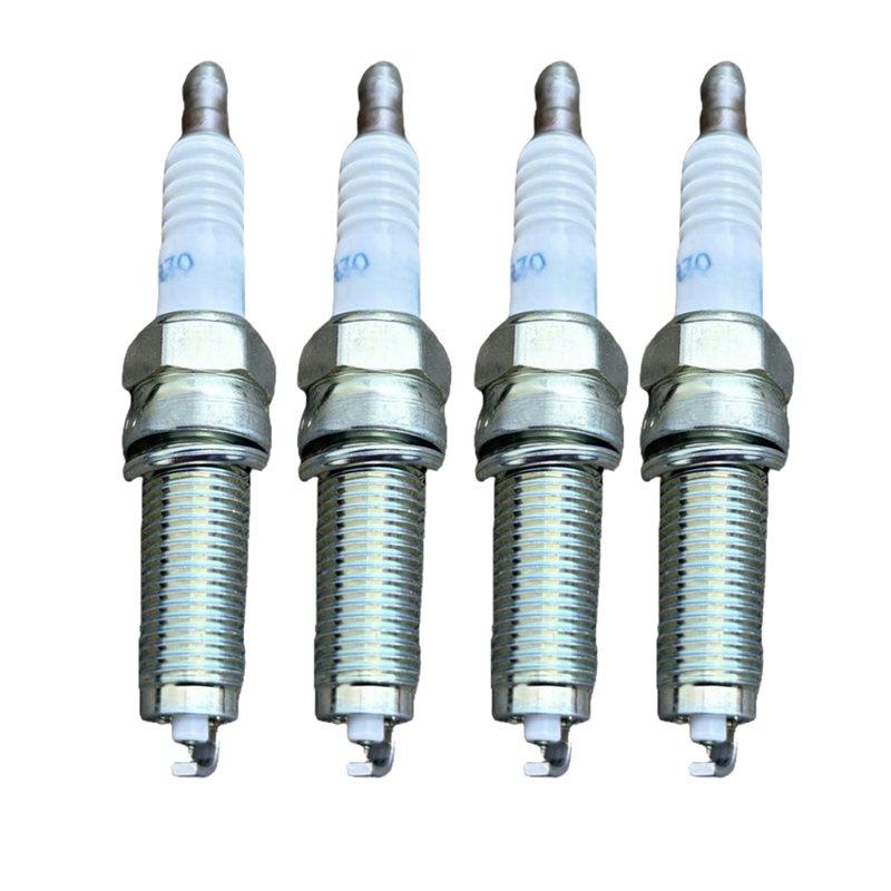 For Jeep For Wrangler JL Grand Cherokee WL Cherokee KL Grand Commander K8 4PCS 68292346AA Spark Plug 15-25 50051491 SP292346AA White  Silver
