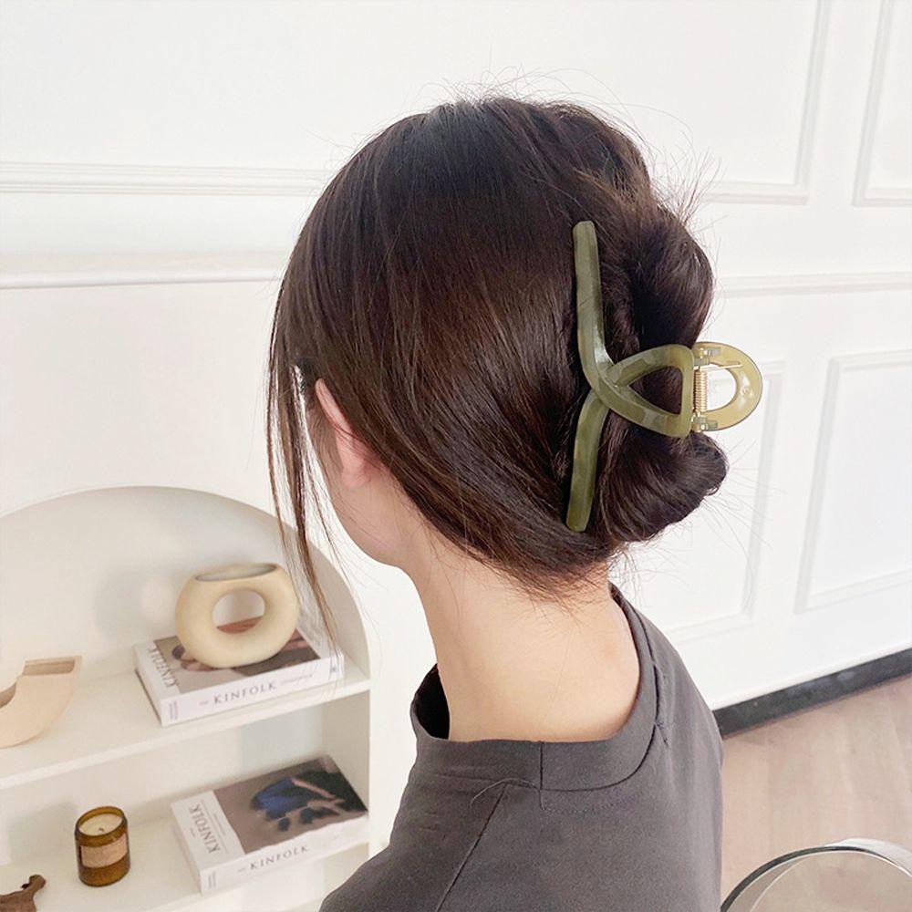 Accessories Ponytail Clip Female Barrette Korean Hair Clip Hair Claws for Thick Hair Women Hairpins