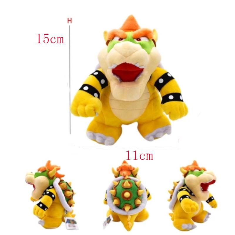 Super Mario Bros Plyšové Hračky Wonder Bowser Jr Meowser Lemmy Iggy Bowser Anime Vypchaté Kreslené Peluche Bábiky Detské Darčeky