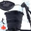Iimono117 Portable Shower 19L Foldable Bucket Hot Water 40 Simple Shower with Adjustable Water Ideal for Beach Car Pet Emergency and Power Outages