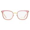 Pomellato Women S Square eyeglaSSeS Pm0065o 003 Pink Gold 50mm 003