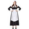 Halloween Long Maid Dress Plus Size Cosplay Costume Party Stage Performance