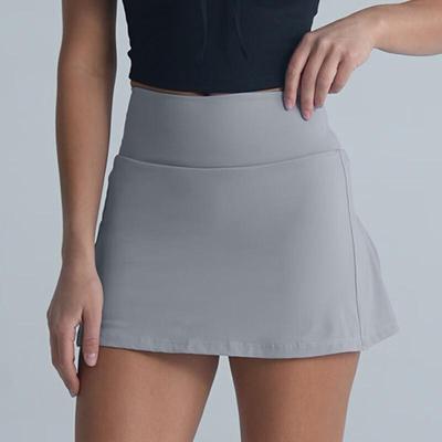 Women's High-Waist Quick-Dry Running Tennis Skirt