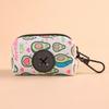 Waterproof Dog Poo Bag Holder Cute Fruit Pattern Gabage Bag Organizer  for Dog Leash