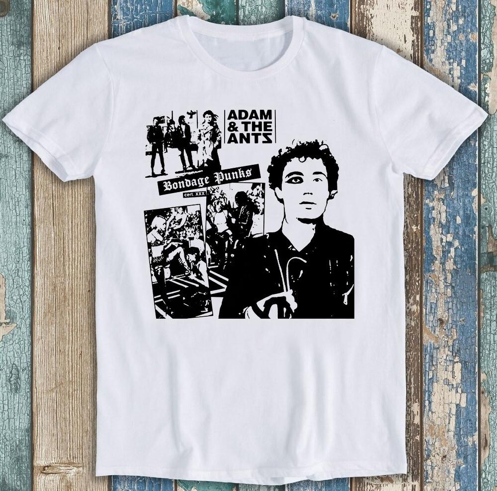 Adam Ant Bondage Punks Cartoon Music Funny Gift Tee T Shirt 1810