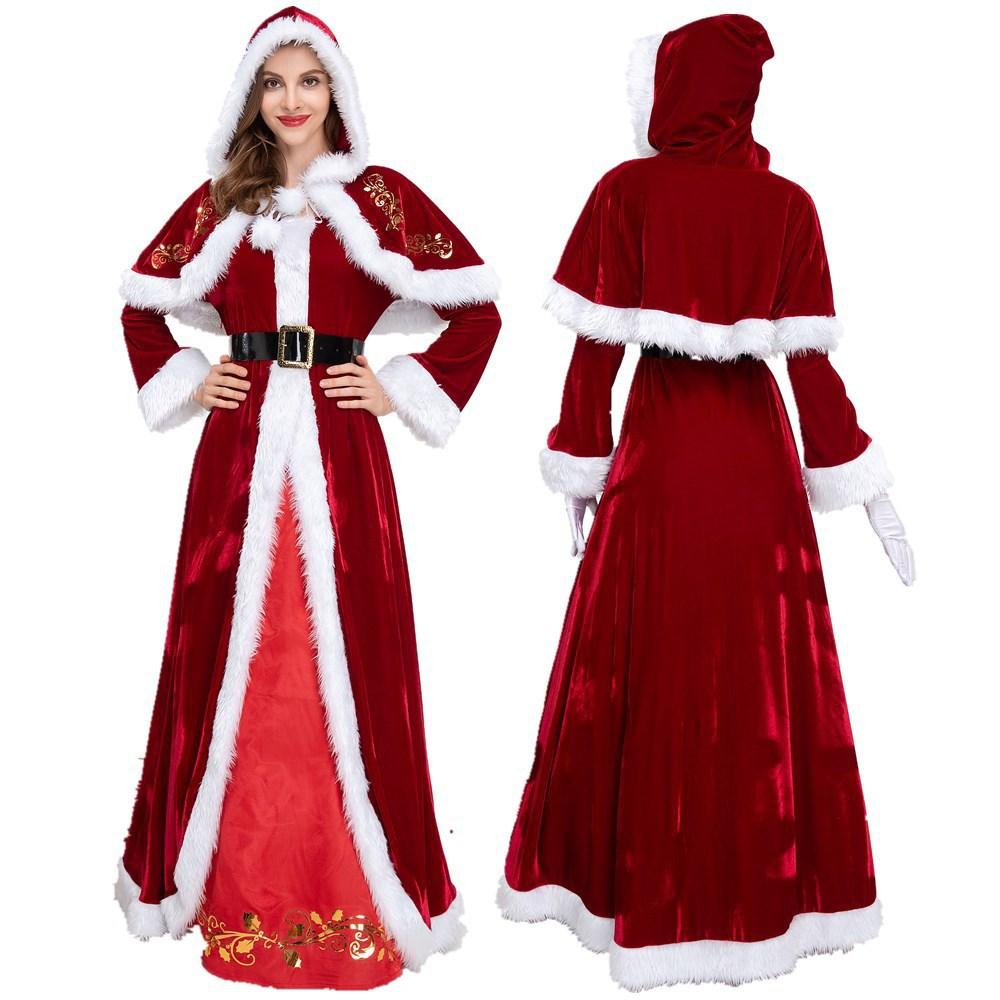 Santa Claus Clothing Adult Men's Christmas Clothing Men's Couple Stage Clothing