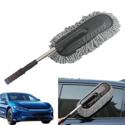 Microfiber Car Duster Cleaning and Car Dash Brush Supplies for Dashboard Exterior Dust Interior Cleaner To Trap Dust