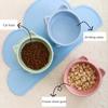 Cat Feeder Supplies Puppy Kitten Cat Food Bowl Water Feeder Container Pet Feeding Bowl Pet Supplies
