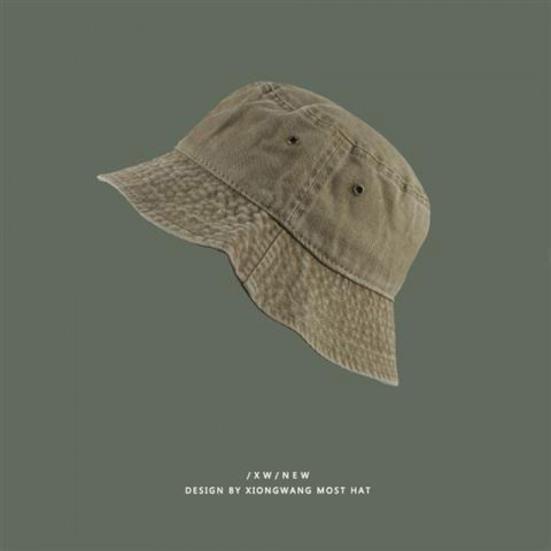 Bucket Cap Vintage Foldable Washed Denim Men Women Hip Hop Fisherman Hat Fishing