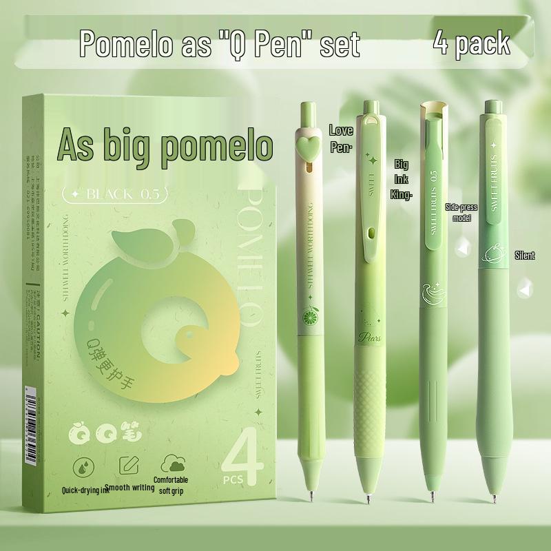 

Набір ручок для зняття стресу під час іспитів високої цінності: Гладкий швидкосохнучий ST наконечник з м якою Q-еластичною ручкою. 0.5mm