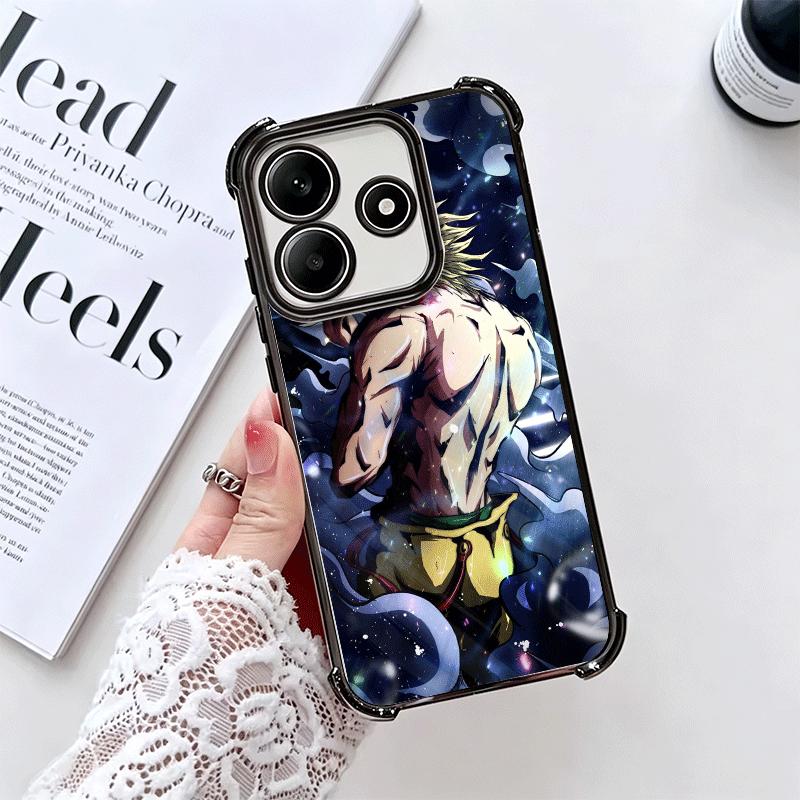 JoJo Adventure Dio Diego Brando Soft Phone Case For Xiaomi Redmi Note 14 15 Pro Plus 13 12 11S 11T 5G 10 9S 9 Plating Anti-Fall