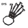 Halloween Hands Bracelet Skeleton Hand Ghost Claw Punk Exaggerated Style Adjustable Elastic Cord Spooky Skull Fingers Wristband Unisex Holiday Prop