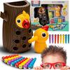 WOODPECKER AND BUGS MAGNETIC SKILL GAME for CHILDREN AND THE WHOLE FAMILY