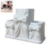 Cute Brush Holder for Desk 3D Printed Makeup Storage Box with Bow Design, Desktop Cosmetic Organizer Sturdy Vanity Table, Three Compartments