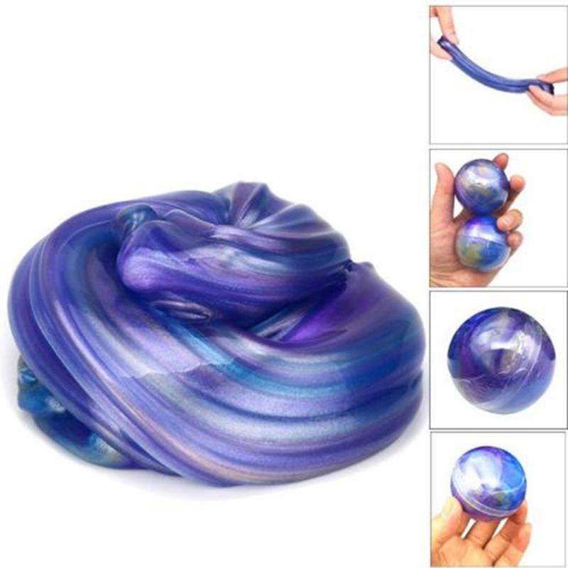 Stress Reliever Starry Crystal Ball Colorful Eggs Funny Soft Crystal Mud
