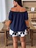 2026 European & American Cross-Border Summer Women's One-Shoulder Short Sleeve Shorts Set