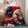 Death Note Ghost Story Luxury Flannel Lightweight Blanket Home Decor Sofa Bed Travel Cover Family Gift LXRa29
