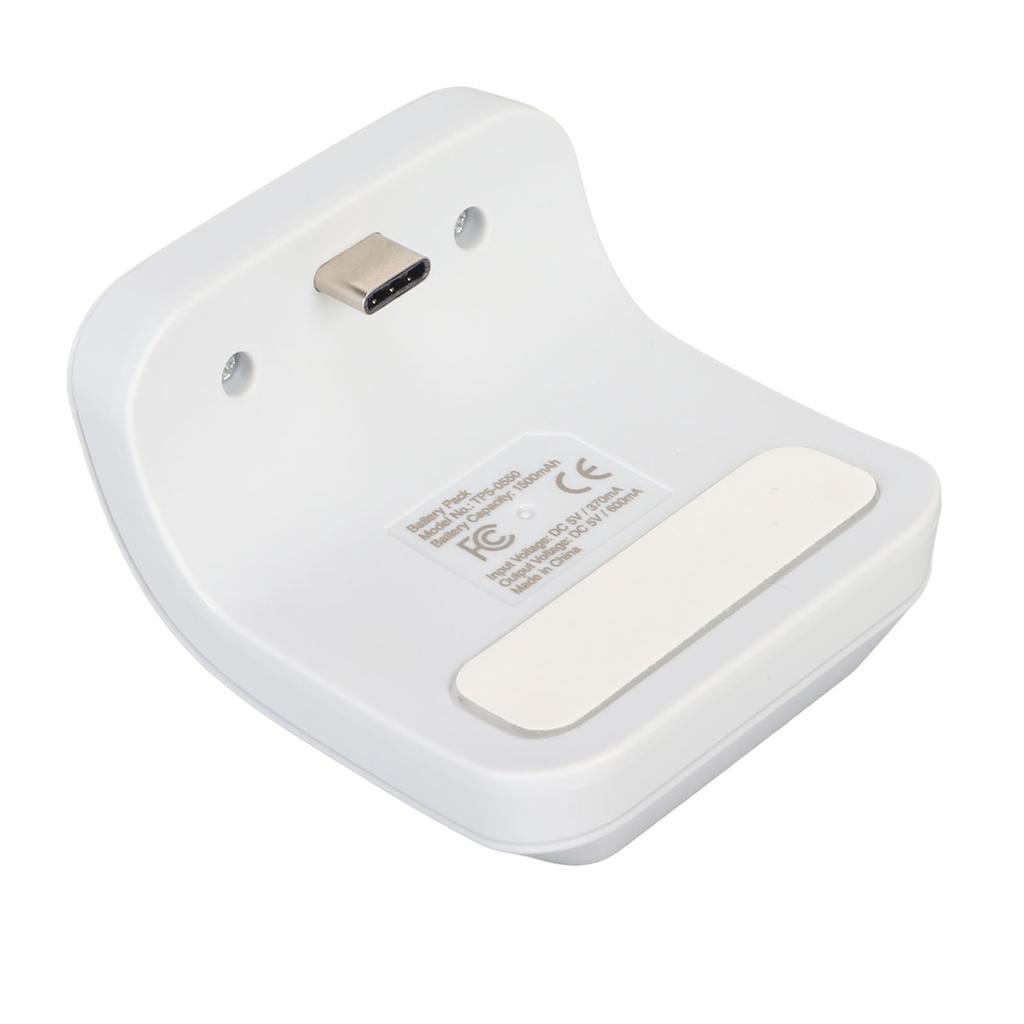 Rechargeable Controller Battery Pack 1500mAh Fast Charging LED Indicator USB Type C Battery for PS5