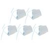5PCS Hair Highlighting Cap Disposable Coloring Hairdressing Frosting Dye Hat with Plastic Hook for Hair Salon