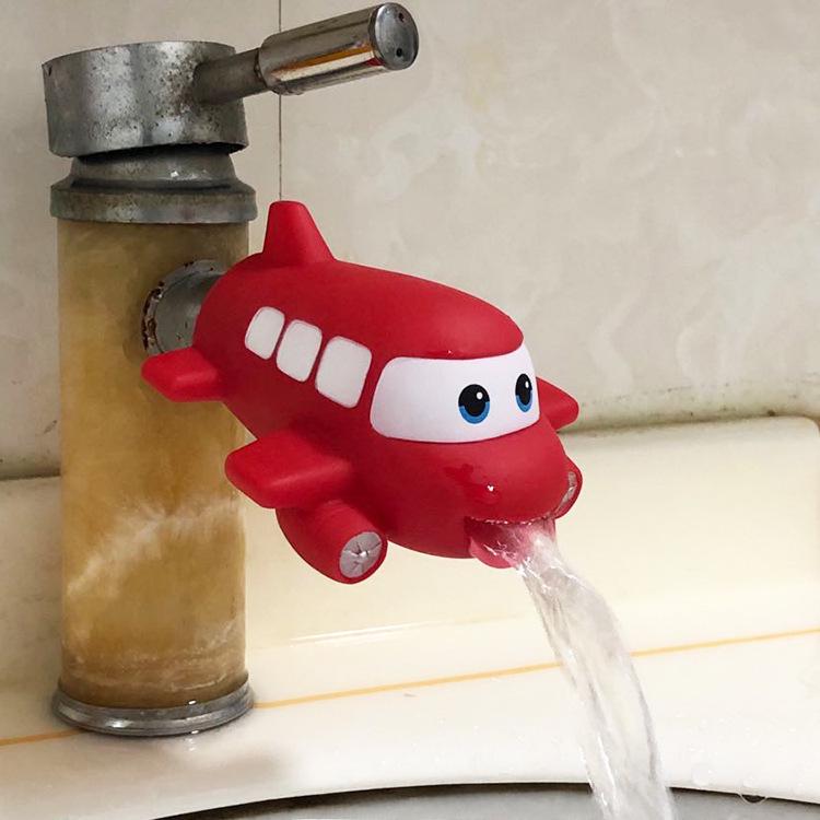 Cartoon Splash-Proof Faucet Extender for Kids' Hand Washing