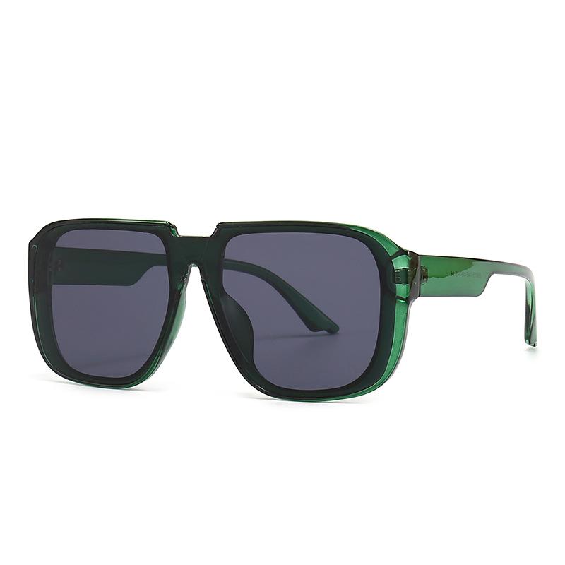 JYL Sunglasses Square Men Cross Border Uv Protection One Piece Use 86619 A-16615