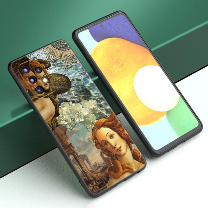 Art Painting Of God Phone Case For Samsung A04 A21 A30 A50 A52 S A13 A14 A22 A23 A32 A53 A73 5G A11 A12 A31 A33 A51 A70 A71 A72