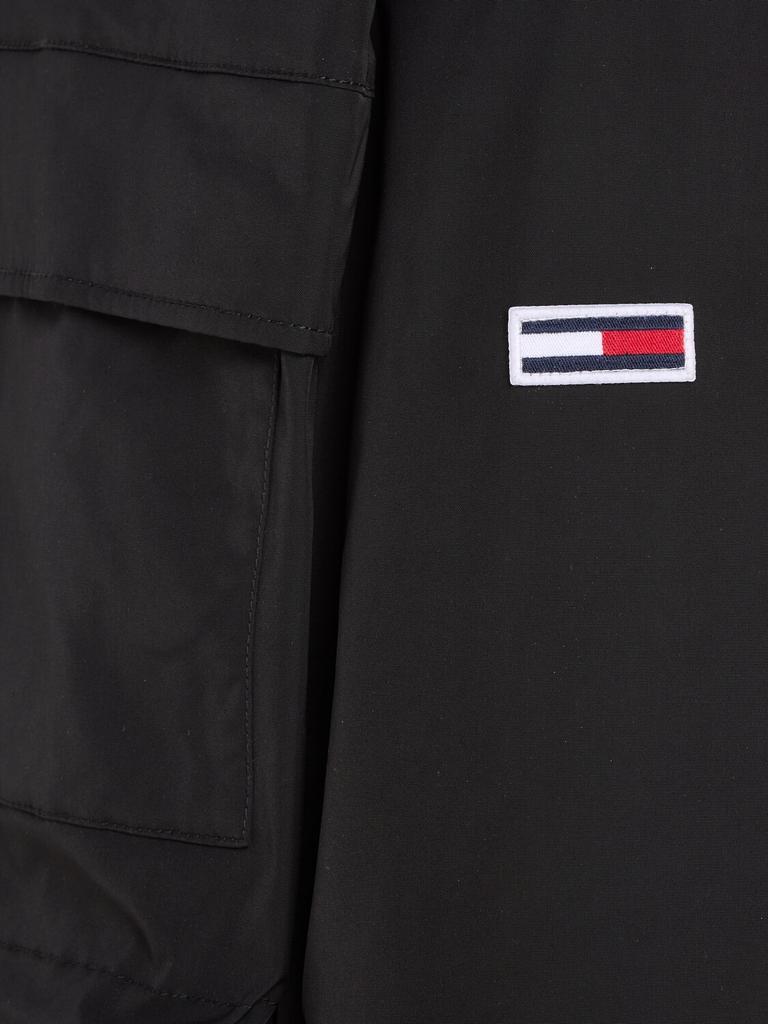 Зимняя парка Tommy Hilfiger с капюшоном и множеством карманов (DM0DM17227) черный