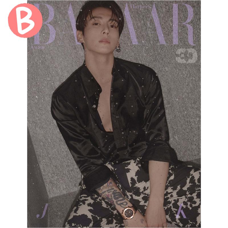 (In magazzino) Jungkook BAZAAR Corea Giugno 2026 Rivista Copertina ZB1 Seleziona