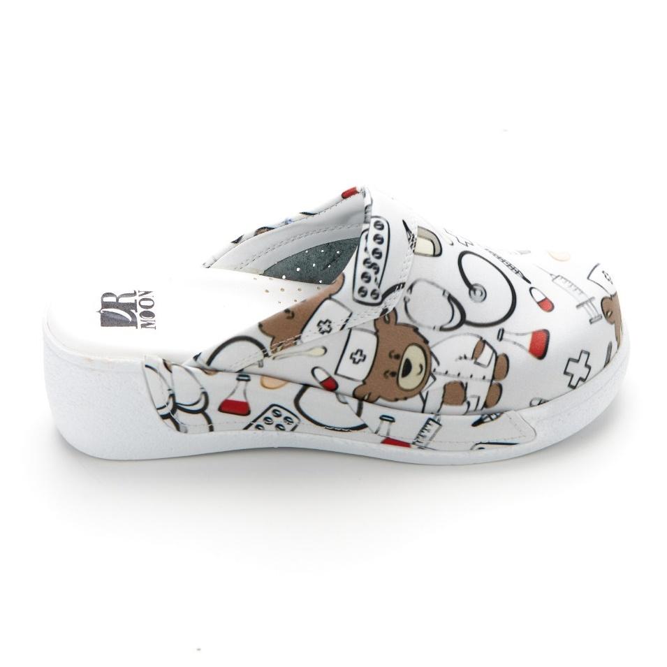 Ortopedyczne chodaki medyczne damskie - antypoślizgowe, wygodne