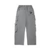 Li Ning X Pokémon Straight Loose Casual Pants Men bottoms Sober-Gray AKXV441-2