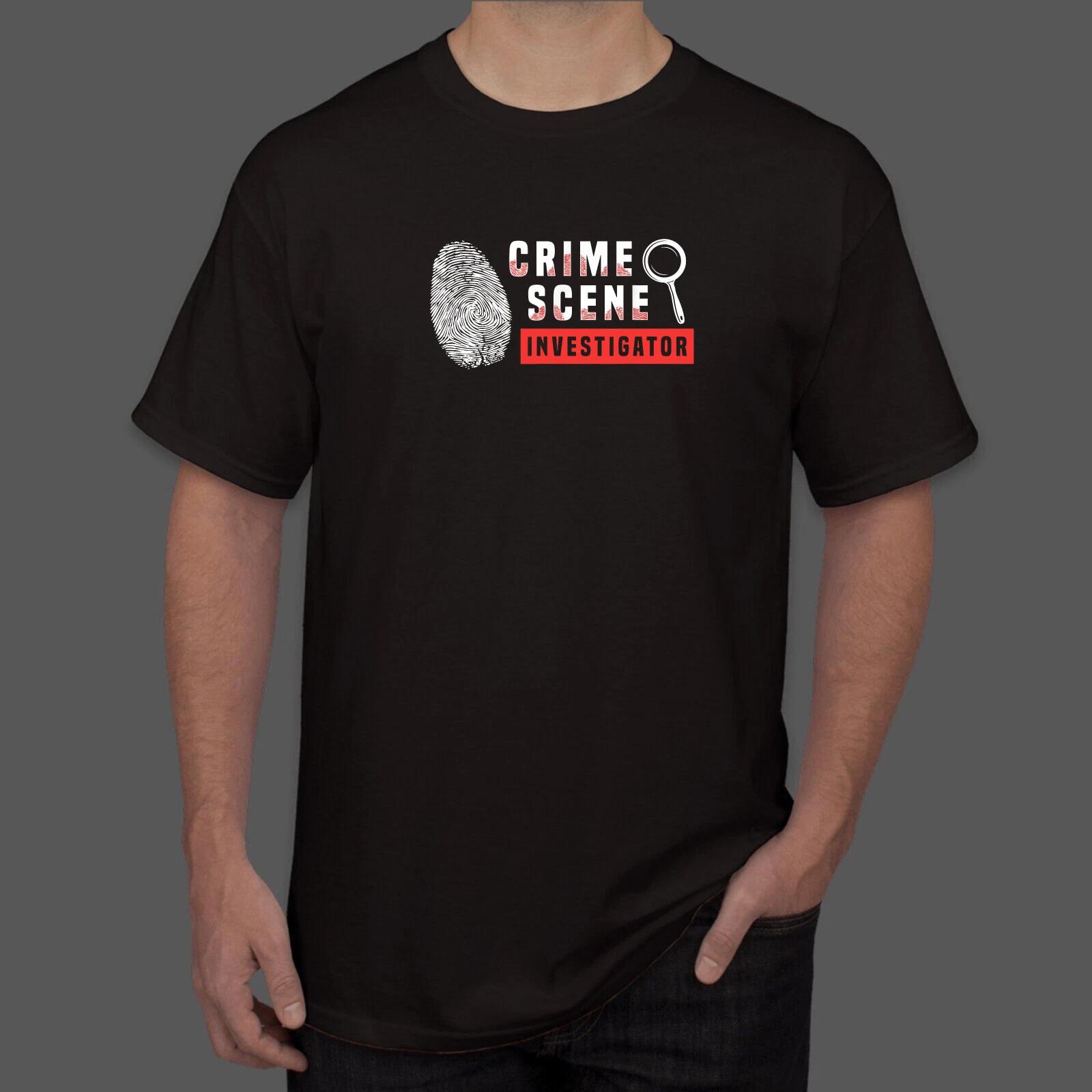 НОВЫЙ Следователь Места Преступления Криминалист True Crime CSI Футболка S-3XL XL