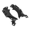 2 STÜCKE Motorrad Seitenrahmen Mittelabdeckung Robuste Konstruktion Genaue Passform Schwarz ABS für YZF?R1 2004 bis