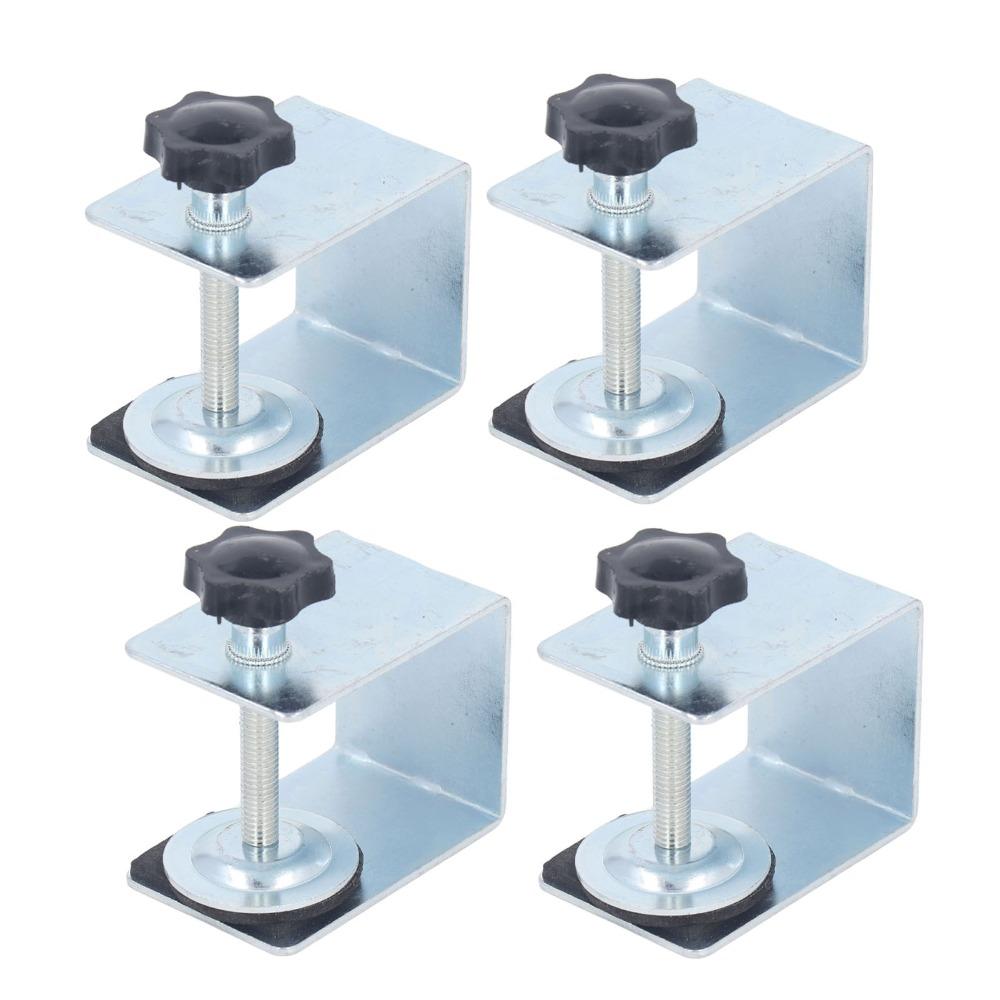 

4pcs Easy Adjustment Fixing Clip Universal C Clamp Cabinet Installation Clamps Woodworking
